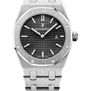 Audemars Piguet Royal Oak Quartz Watch-Black Dial 33mm-67650ST.OO.1261ST.01