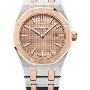 Audemars Piguet Royal Oak Quartz Watch-Pink Dial 33mm-67650SR.OO.1261SR.01