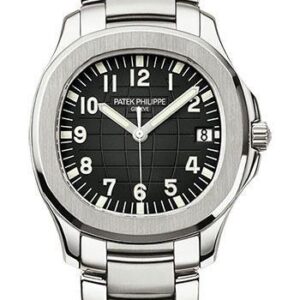 Patek Philippe 40mm Men's Aquanaut Watch Black Dial 5167/1A 2021 Unworn