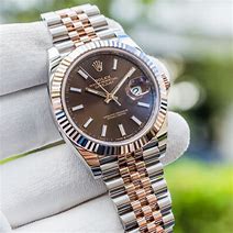 Rolex Datejust 41mm Steel & 18K Rose Gold Chocolate Dial 126331