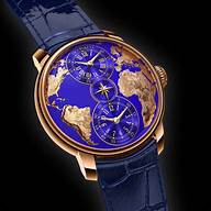 THE WORLD IS YOURS DUAL TIME ZONE TOURBILLON