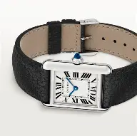 Tank Must , Small , Steel, Leather Watch